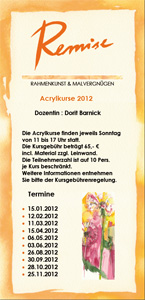 Acrylkurse 2012 mit Dorit_Barnick